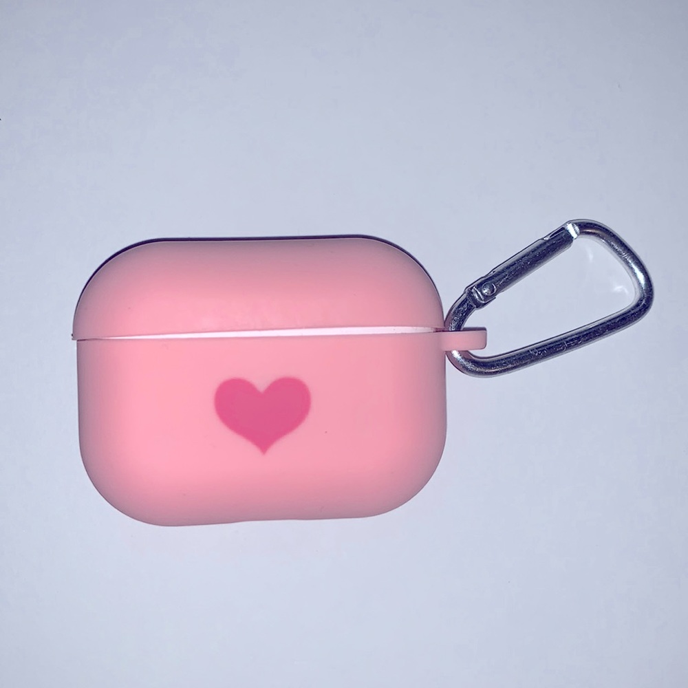 Rose pink heart case